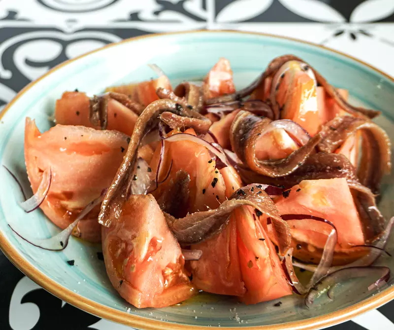 ENSALADA DE TOMATE DE TEMPORADA